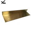 Foshan building materials special steel profiles stainless steel metal corner round trim strip decorative wall edeg channel trim