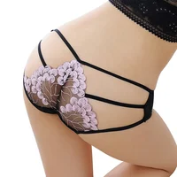 

Sexy Short Panty Mature Ladies Underwear Women's Full Lace Small Transparent Panties