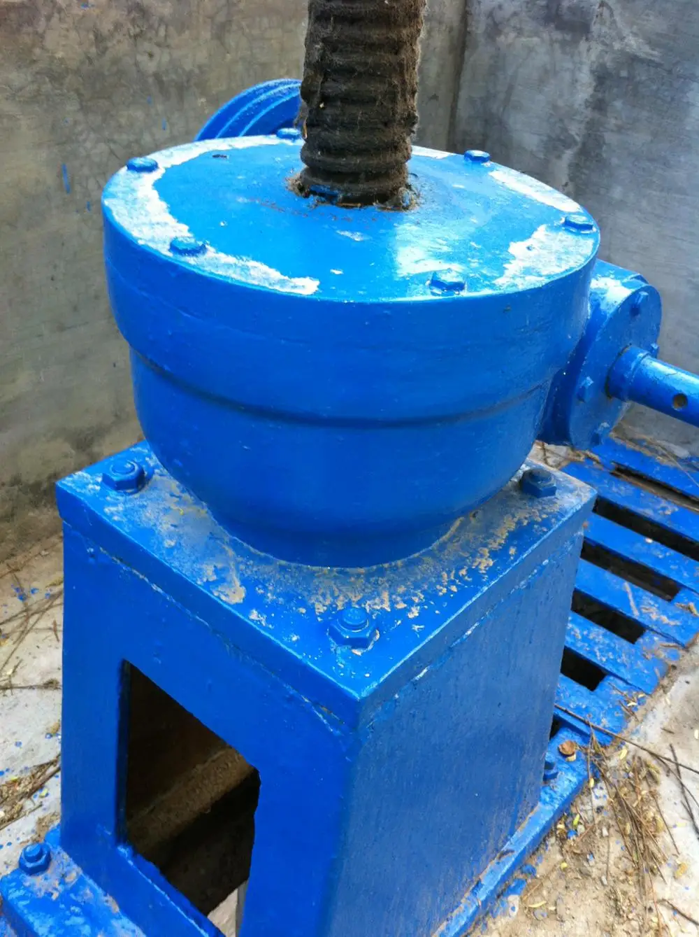 QLB Type Manual Screw hoist for lifting sluice gate, View manual screw