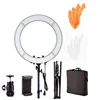 Pole win 55W 5500K 240 LED Dimmable photography Camera Photo/Studio/Phone/Video Ring Light Lamp with Tripod