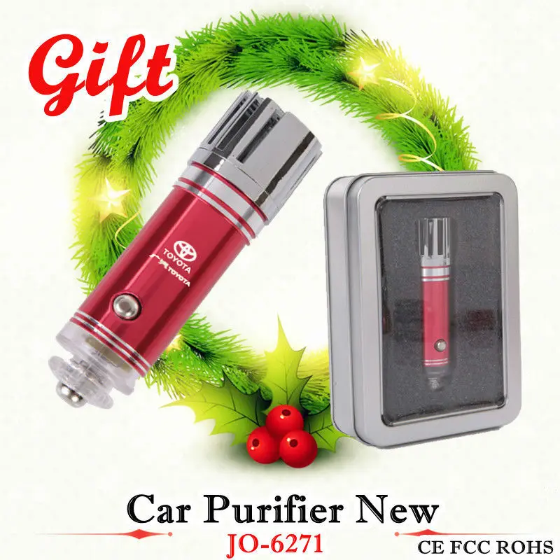 Christmas Car Decorations (car Air Freshener With Blue Led Light) Buy Christmas Car