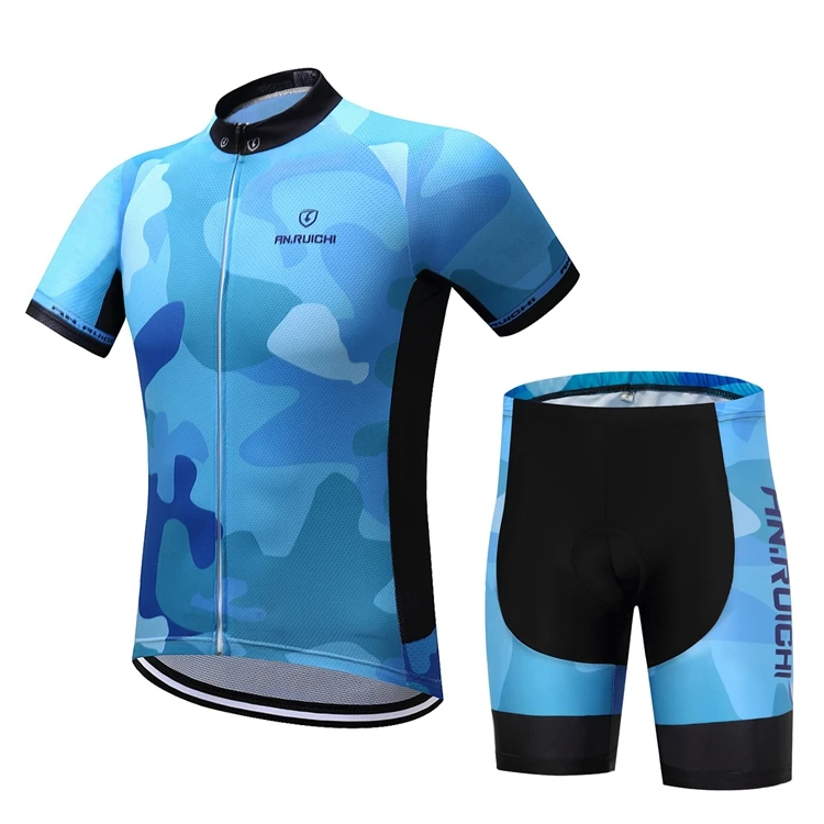 mens camo cycling jersey