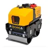 remote control double drum vibration roller asphalt/soil road roller on sale
