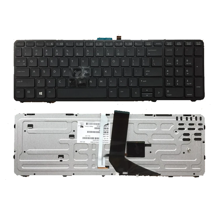 

HK-HHT New US keyboard For HP ZBOOK 15 G1 G2 17 G1 G2 laptop keyboard