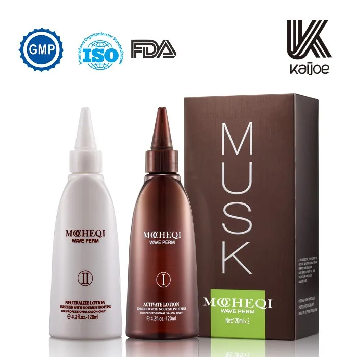 Gmpc Approved Hair Perm Brands Cold Wave Hair Perm Lotion For Curling