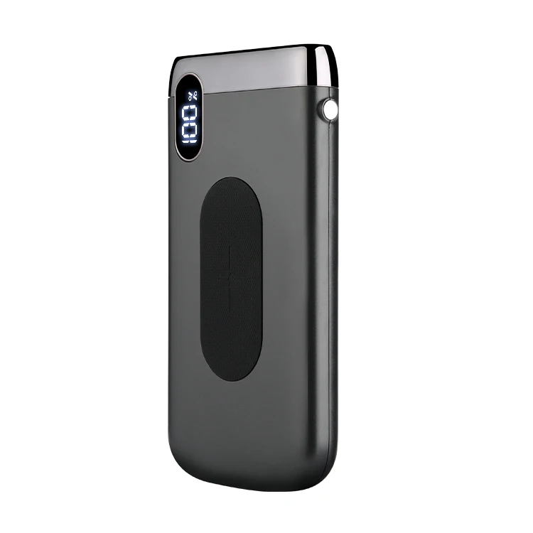 

Xiaohe factory best seller wireless power bank 10000mah digital display for phones