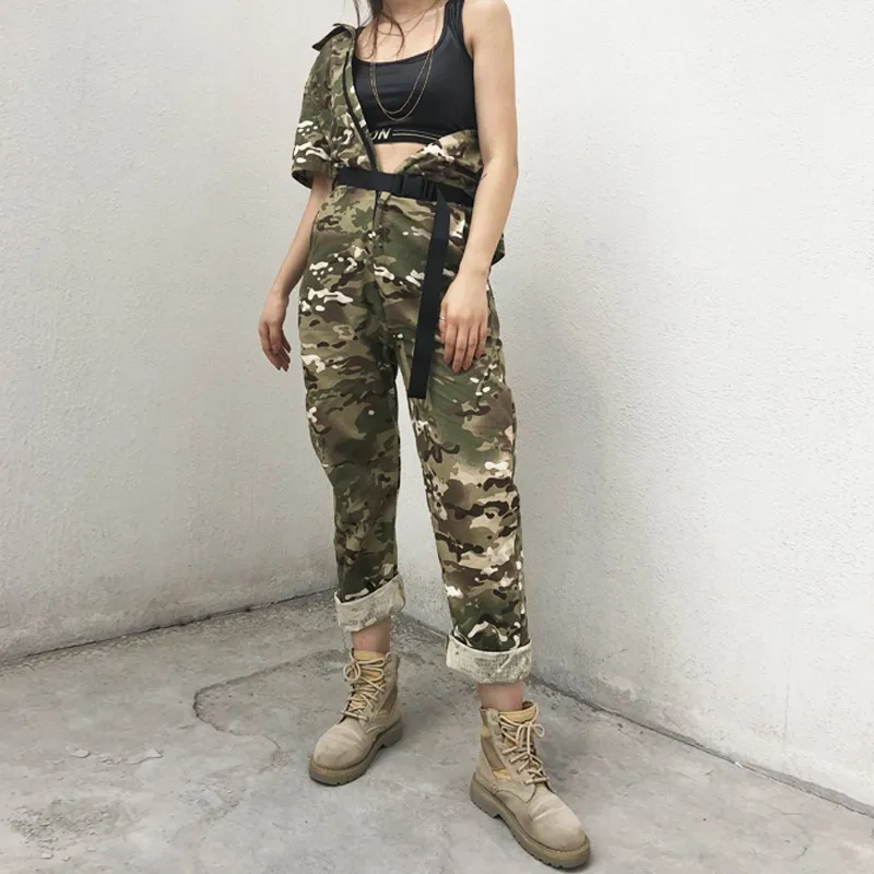 camouflage womens jumpsuit