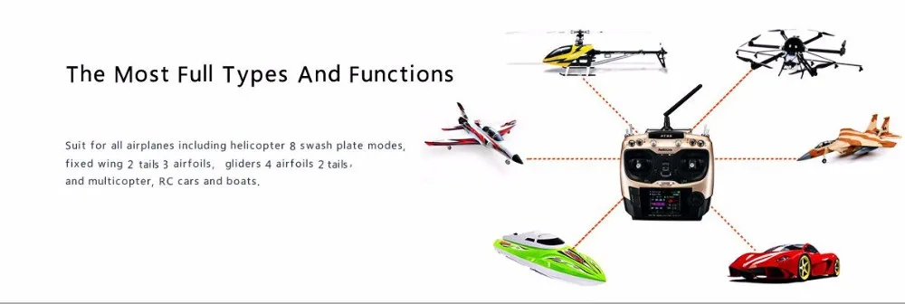 Radiolink AT9S Transmitter 2.4Ghz 10CH Remote Control System AT9