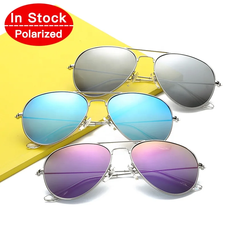 

2018 In Stock Fashion Classic Mirror HD Lenses Women Wholesale Men lentes de sol Sun Glasses Eyewear Polarized Sunglasses 3025
