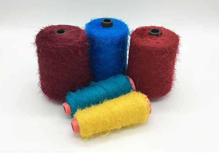 100 Nylon Soft And Comfortable Yarn Feather Yarn Nylon Fancy Yarn