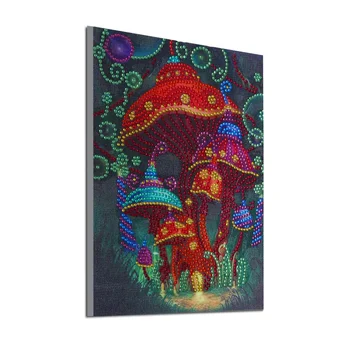 Mushroom Paint By Numbers In Diamond Art - Buy Paint By Numbers,Diamond ...