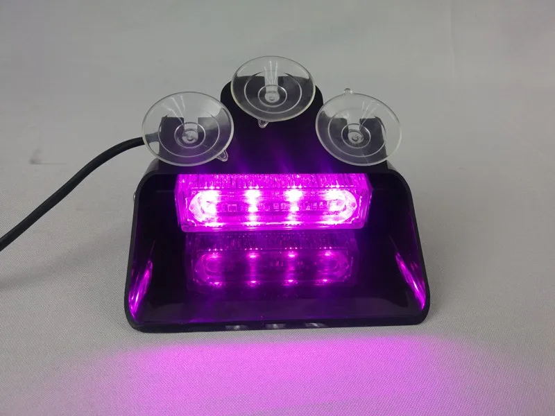 High Intensity Purple Led Warning Flashing Visor Light Led Strobe