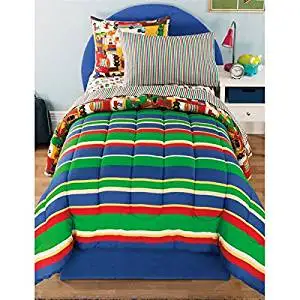 Buy 6 Piece Twin Kids Fire Fighter Themed Bedding Cute Comforter