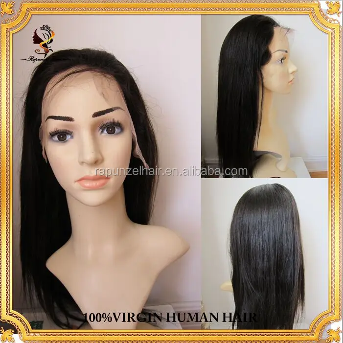 

overnight delivery lace wigs silky straight full lace human hair wigs