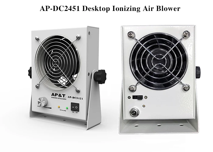 AP-DC2451 ESD Ionizer Air Purifier Desktop DC Industrial Ionizing Air Blower