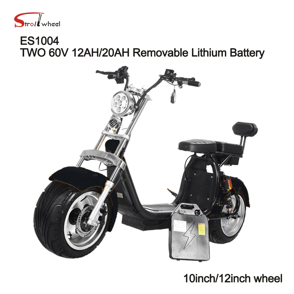 

European Warehouse Stock 1500w Electric Scooter EEC City Coco, Fat Tire Adult Seev EEC COC Electric Scooter Citycoco
