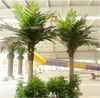 fiberglass decoration tree artificial palm tropical coconut tree plastic plant