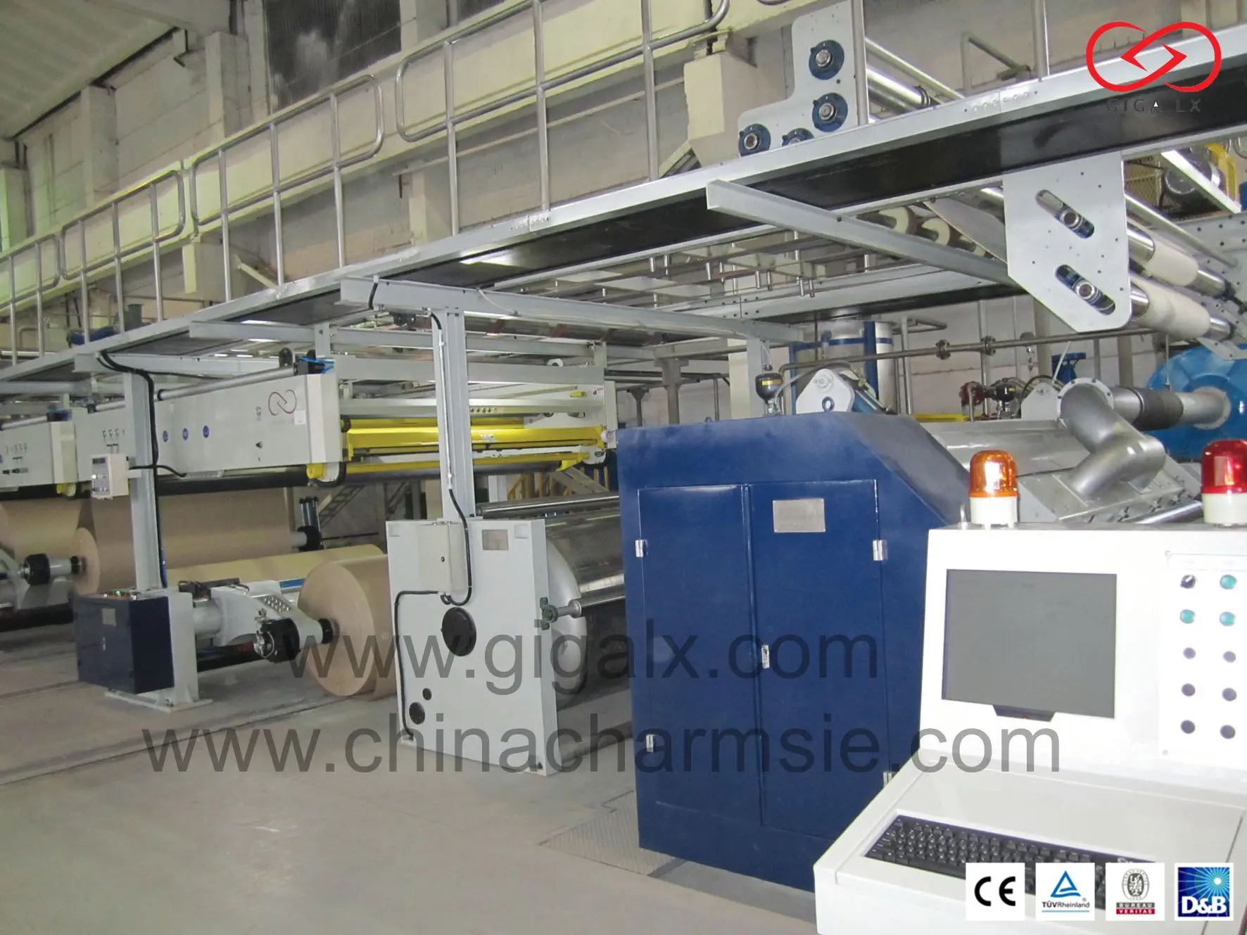 Best Price Steam Heating Single Facer Line Machine with low factory price