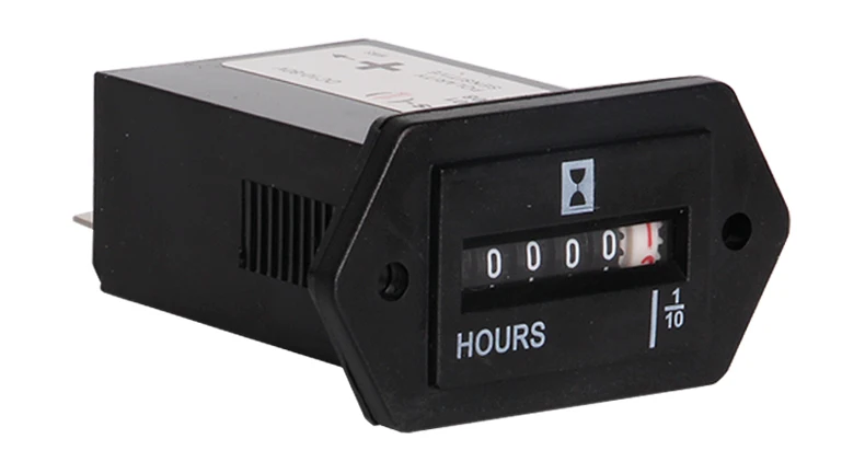 6 Digits AC110-250V DC10-80V Hour Meter Complete Sealed Quartz Timer Counter SYS-1