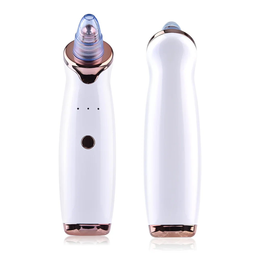 

Blackhead Remover Skin Care Pore Vacuum Acne Pimple Removal Vacuum Suction Tool Facial Diamond Dermabrasion Machine Face Clean, White