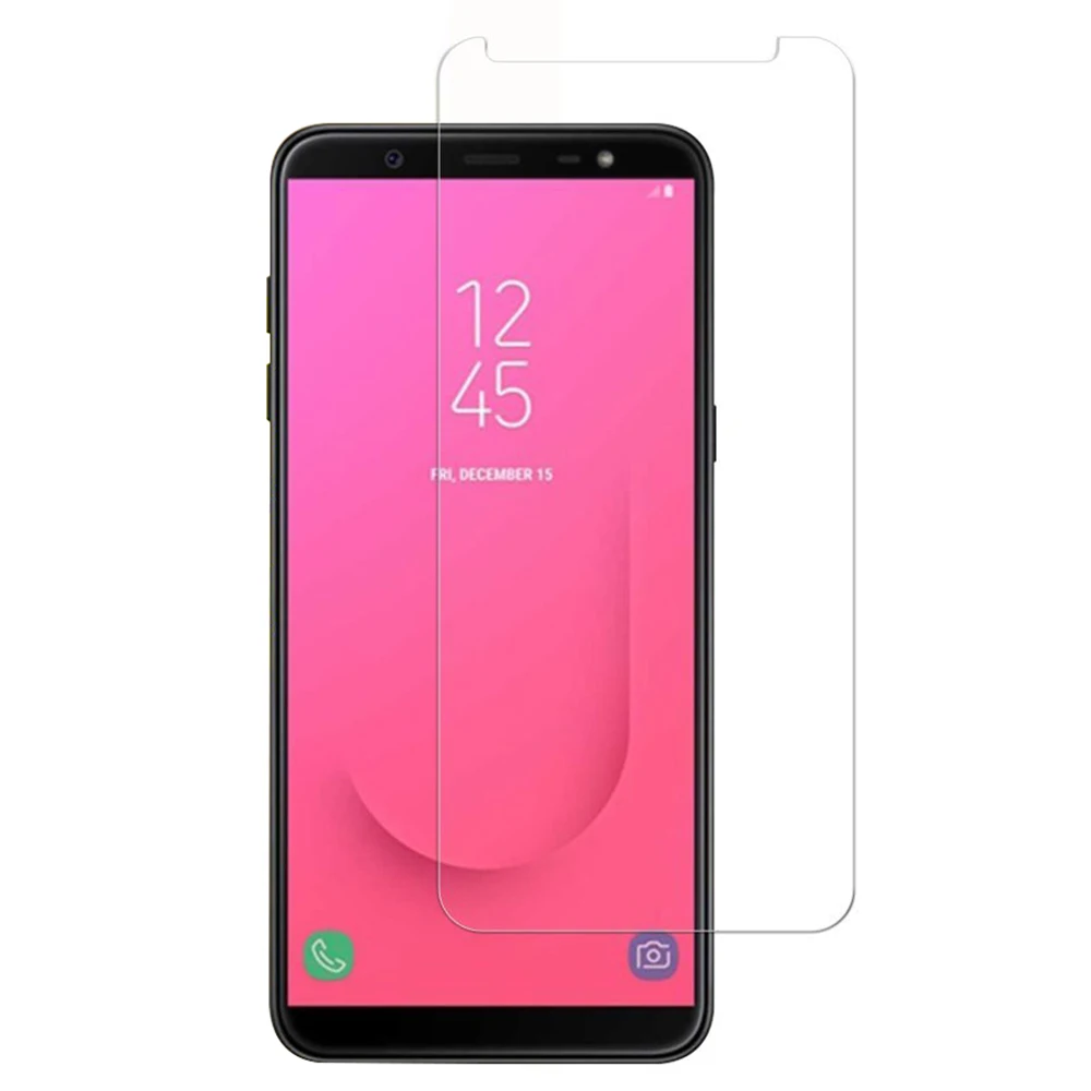 

HD Clear Anti Oil 2.5D Tempered Glass Screen Protector for Samsung J4 Plus J6 Plus