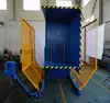 Pallet inverter rotating pallet rotator