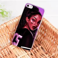 

Black Girl Magic Melanin Poppin Coque Shell Clear Phone Case For iPhone 8 7 6 6S Plus X XS XR XSMax