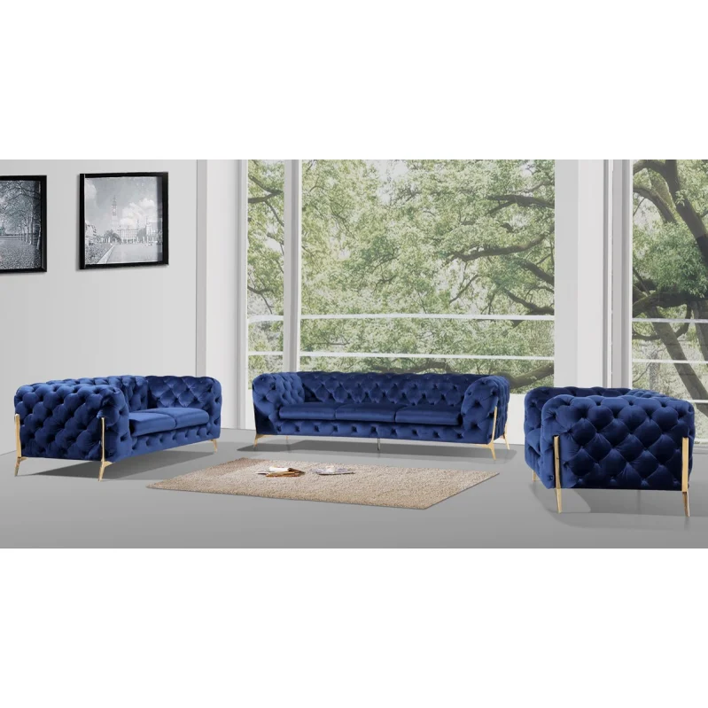 
Home Furniture Classic New Design Couch Living Room Sofa 