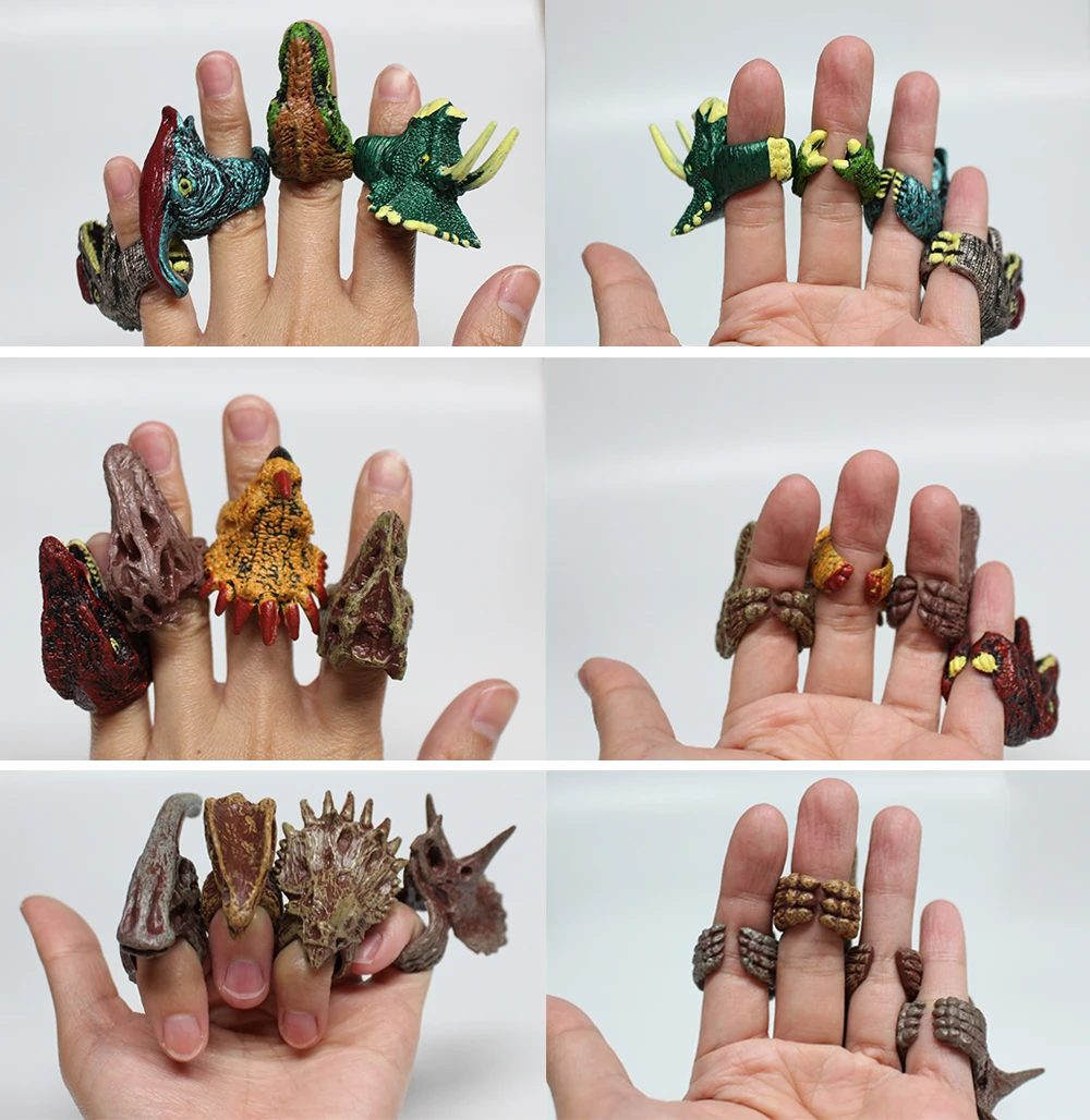 dinosaur ring1 plastic finger ring