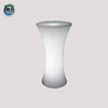 Living Room Furniture New Design RGB Color Changing LED Round Coffee Table with Battery Power
