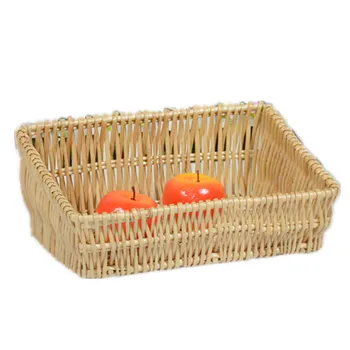 stackable wicker storage baskets