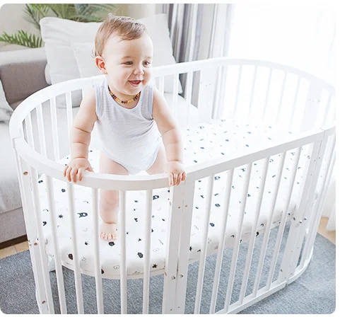 Imoob Berceau Rond En Bois De Pin Massif Multifonctionnel De Haute Qualite Pour Bebe Buy Lit Bebe En Bois De Pin Offre Speciale Nouveau Ne Bebe Pepiniere Multifonctionnel Bebe Taille Lits Berceaux Importes Reglables En Hauteur