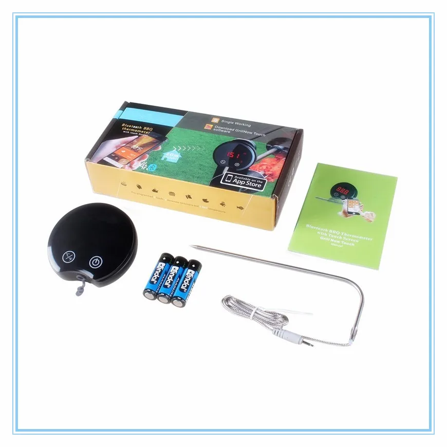 4 S Draadloze bluetooth BBQ koken digitale vlees melk thermometer wifi