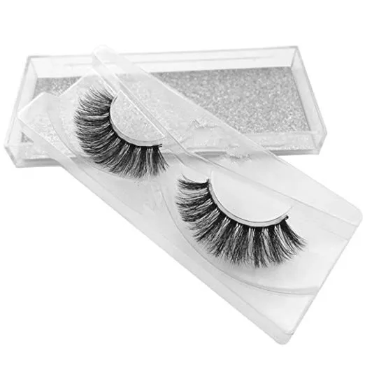 

Veteran high quality natural 3d yummy eyelashes mink hand made, Black