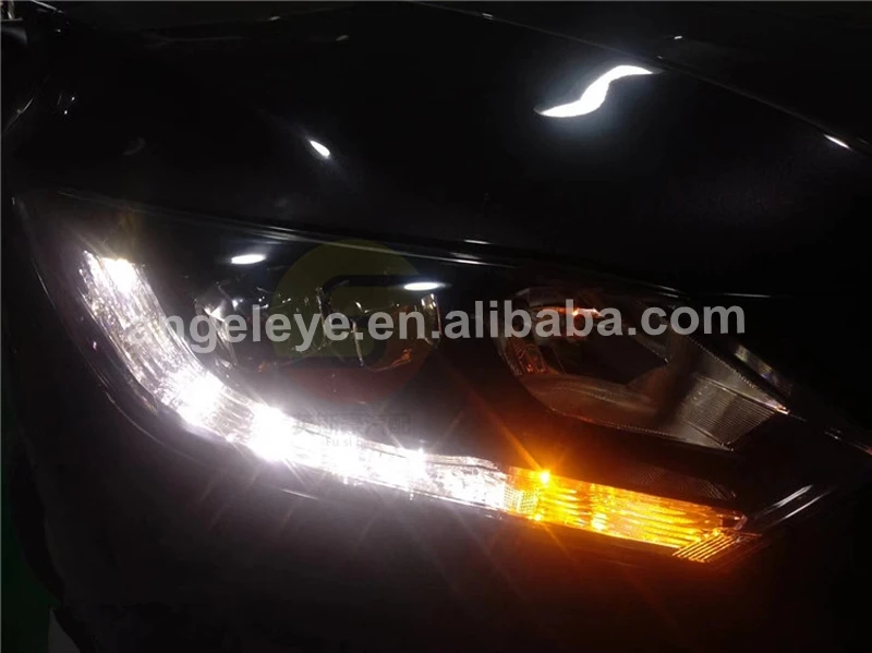 LED headlight For HONDA HRV HR-V for Vezel Head Lamp 2015-2017 year Black Housing LF