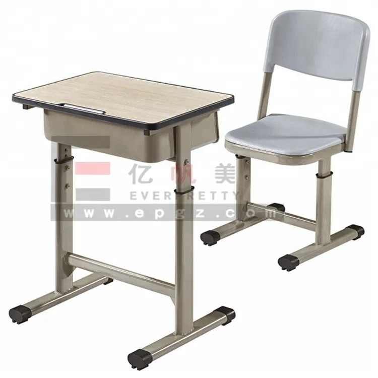 High Quality Classroom Desk Chair Set Single Chair Desk For