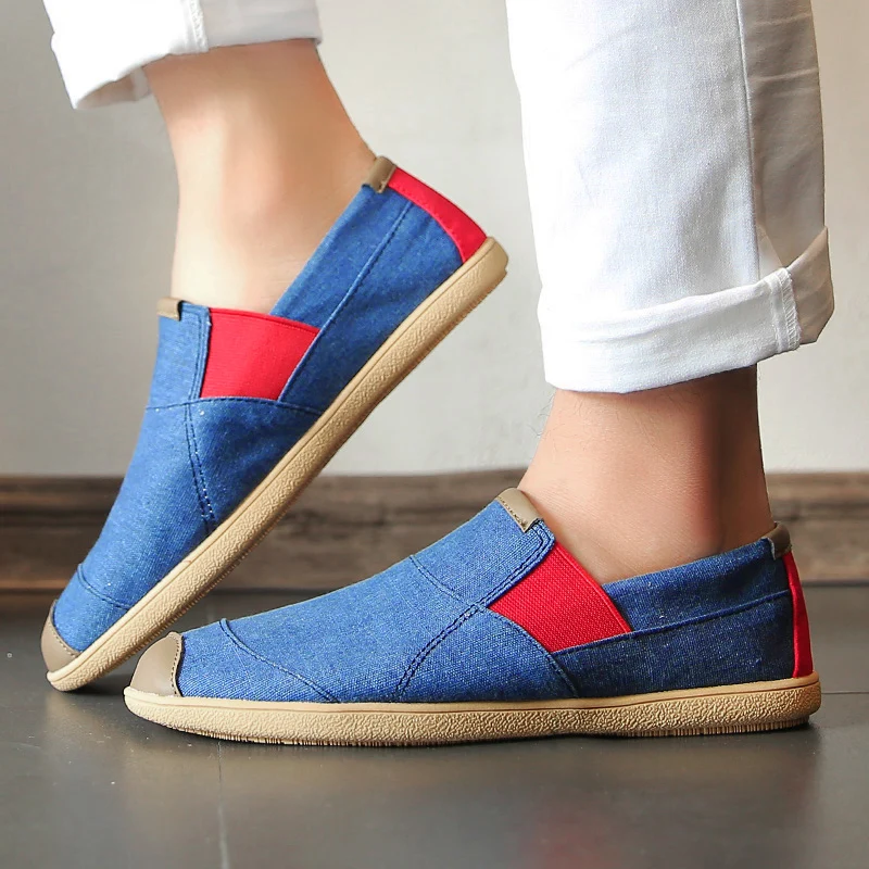 shoe with canvas upper