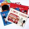 Best selling Sweden kids stationery good quality Oxford cloth zipper file folder bag A4 size cute cartoon document file folder
