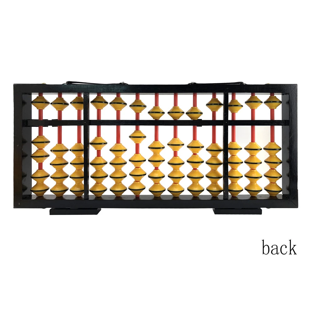OEM logo printing on frame training aid teacher soroban abacus wood by manufacturer