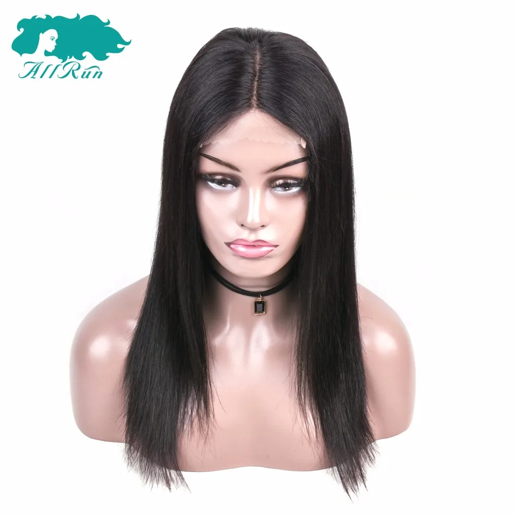 Fast Selling Products In South Africa,Real Lace Closure Human Hair Natural Color Wig Straight 4*