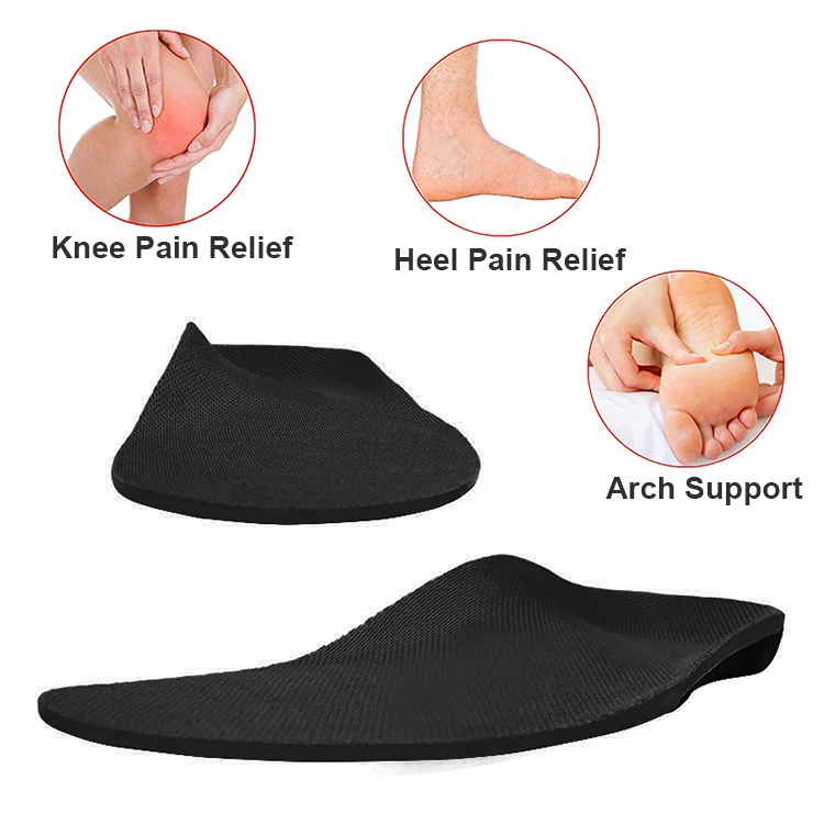 Plantar Fasciitis Custom Orthopedic Shoe Inserts Removable Corrective