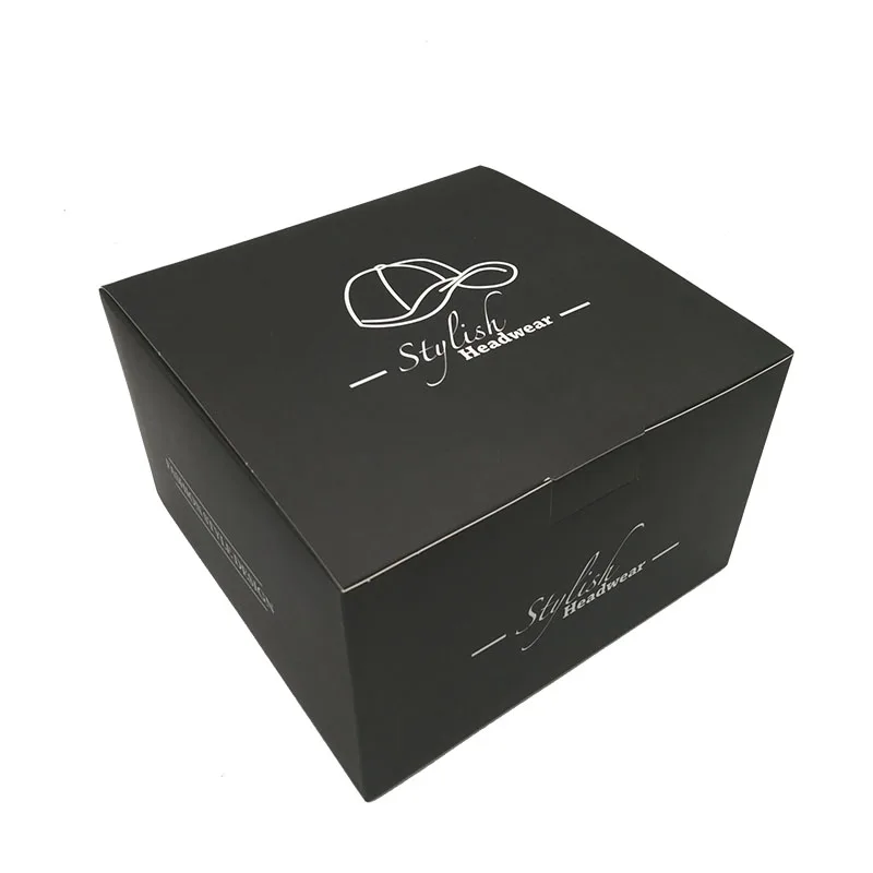 
Custom Baseball Cap Hat Paper Packaging Box 