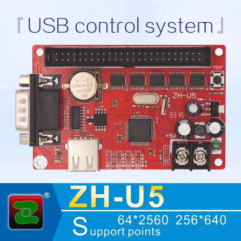 Led Control Board Rs232 Zhu5 Led Display Usb Controller Cards Buy