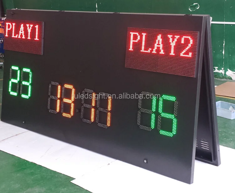 Waterproof Led Digital Soccer Scoreboard In Xiamen Uled Buy Football