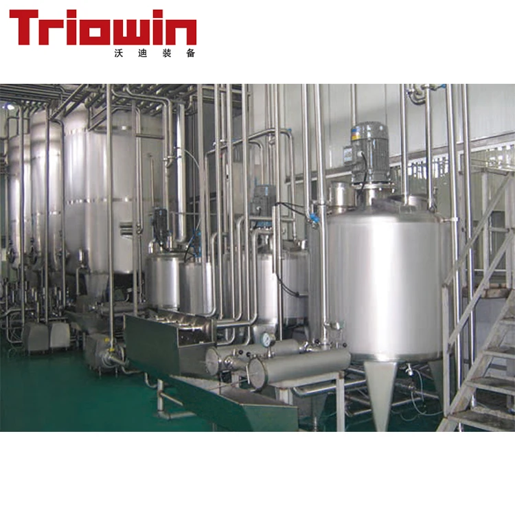 
Uht milk equipment dairy production line processing 