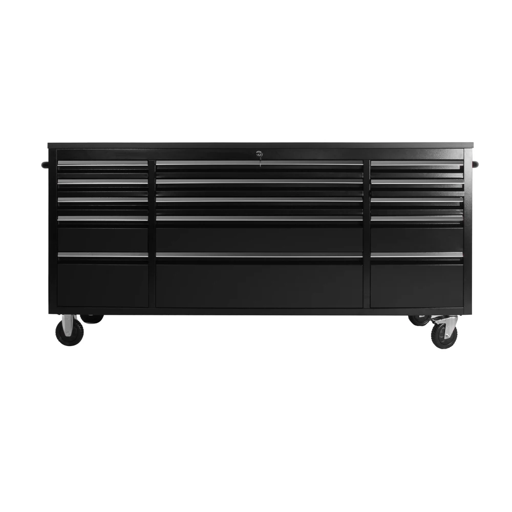 72 Inch 15 Drawer Work Bench Tool Box Chest Cabinet - Buy Work Bench ...