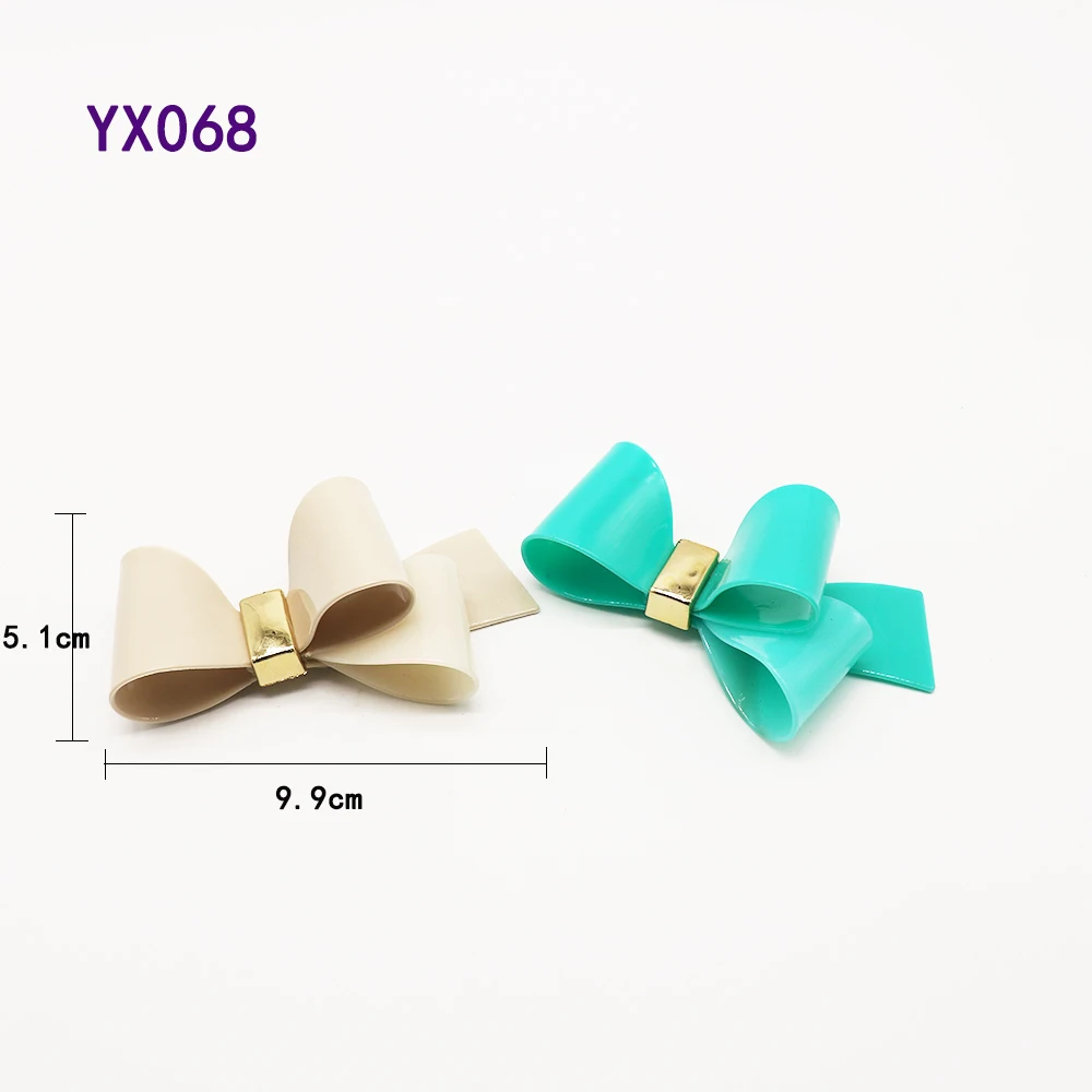Cheap and good-looking bowknot shaped shoe accessory shoe ornaments