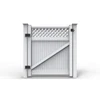 Simple PVC main gate for house,garden,boundary design