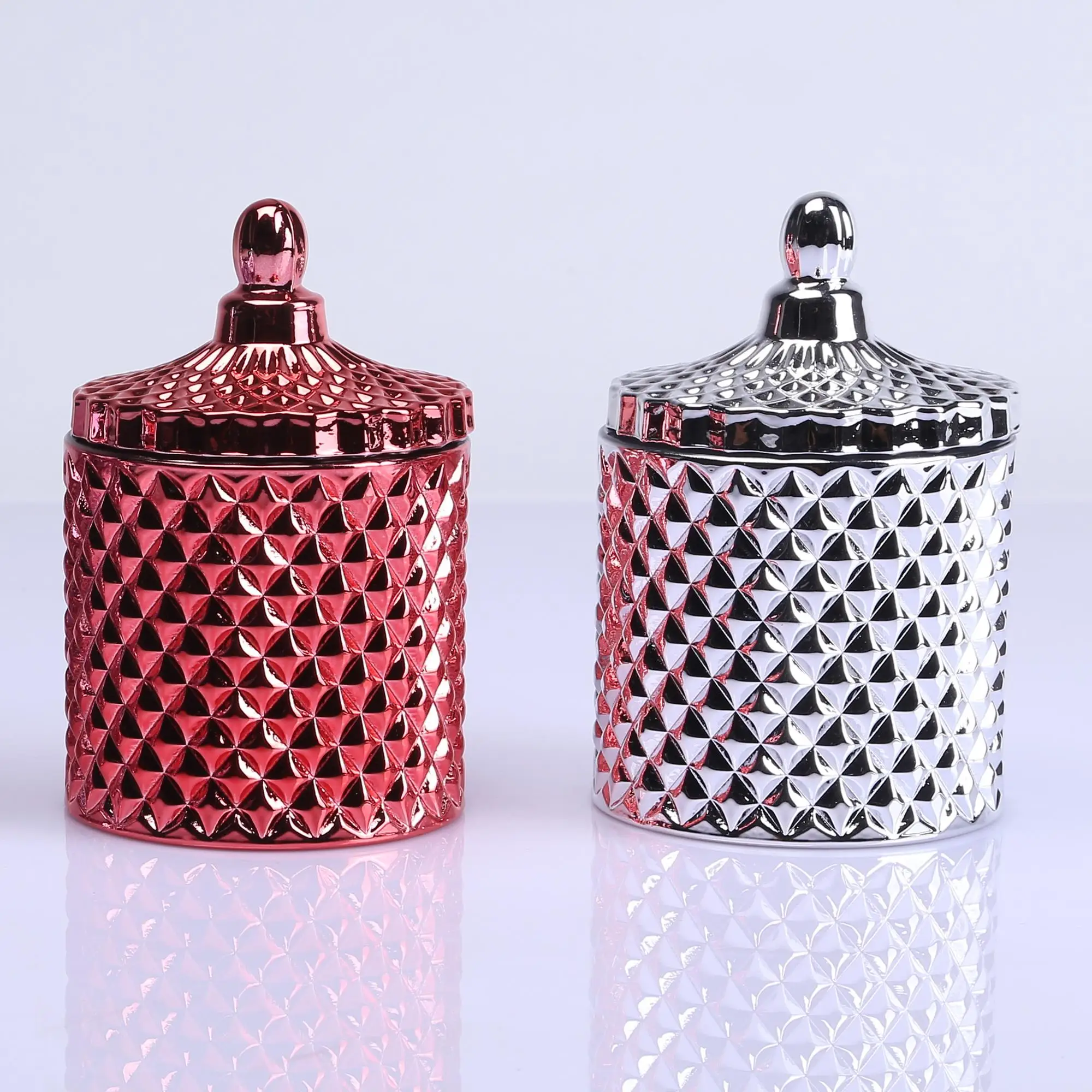 Elegant Rose Gold Candle Glass Jars Buy Elegant Candle Jar,Rose Gold