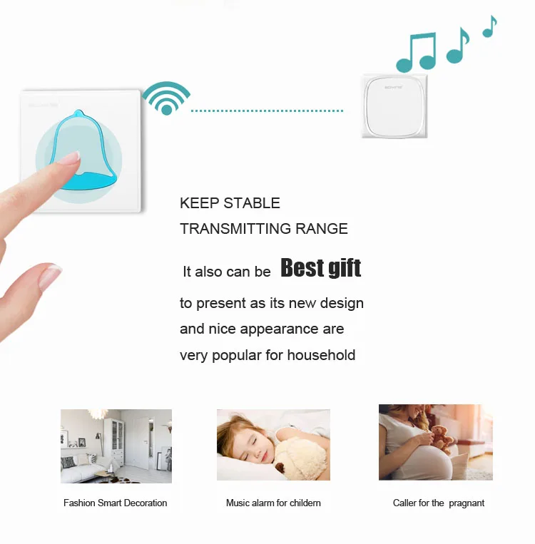 battery doorbell wireless